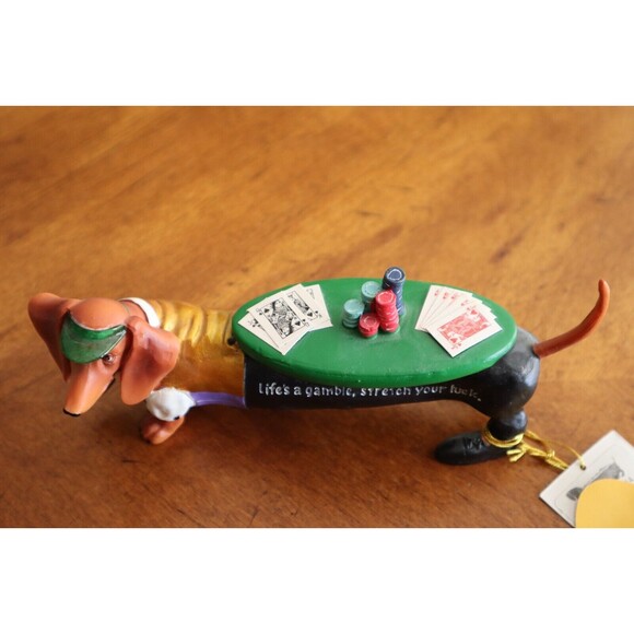 Westland ANOTHER BIG WEINER Hot Diggity Dachshund Dog Gambling Cards Poker 16514 - Picture 10 of 11